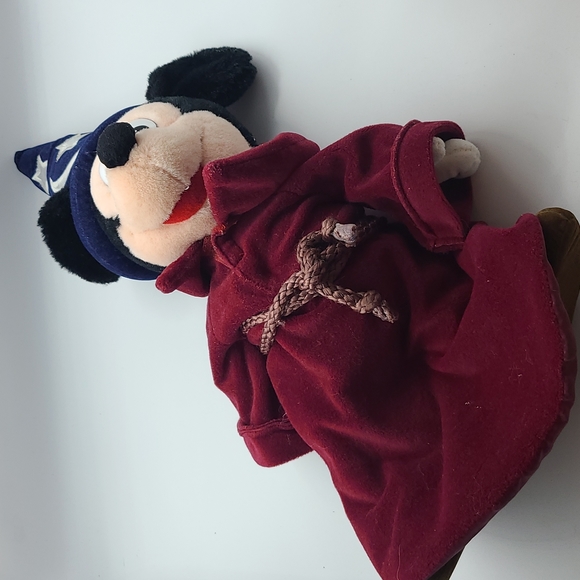 💥💥 3 for $60💥💥 Vintage  Disney Sorcerer Mickey Plush Toy - Picture 3 of 8